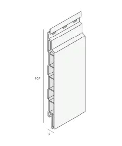 Keralit 167 mm sponning maten