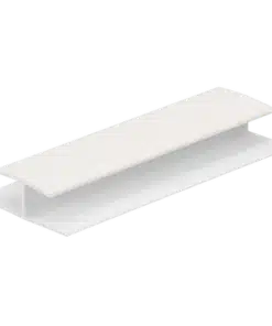 H-verbindingprofiel 10mm Keralit dakrand