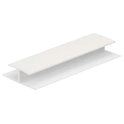 H-verbindingprofiel 10mm Keralit dakrand
